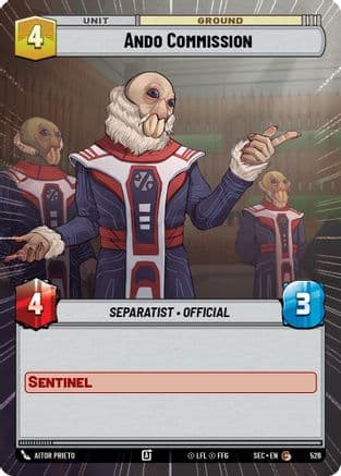 Ando Commission (Hyperspace) |  (526)  [Secrets of Power]