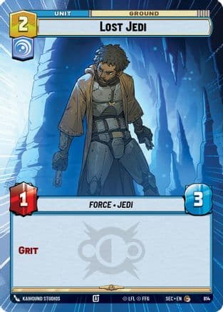 Lost Jedi (Hyperspace Foil) | Foil (814)  [Secrets of Power]