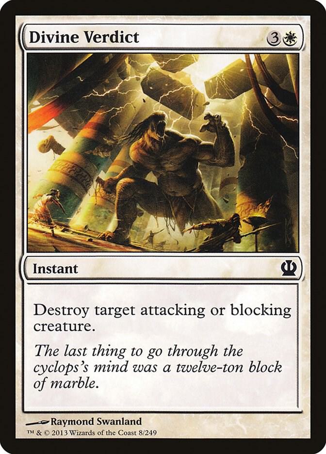 Divine Verdict 8/249 (Theros) 