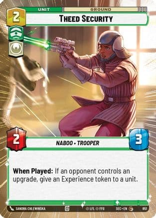 Theed Security (Hyperspace Foil) | Foil (851)  [Secrets of Power]