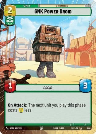 GNK Power Droid (Hyperspace Foil) | Foil (866)  [Secrets of Power]