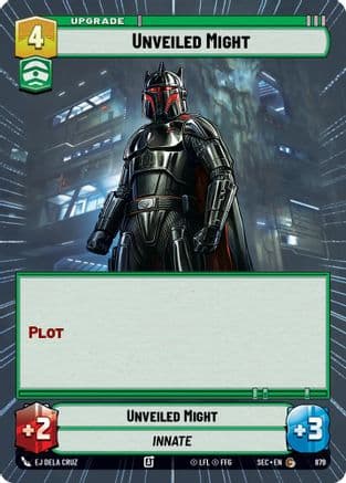 Unveiled Might (Hyperspace Foil) | Foil (879)  [Secrets of Power]