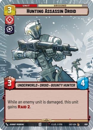 Hunting Assassin Droid (Hyperspace Foil) | Foil (890)  [Secrets of Power]