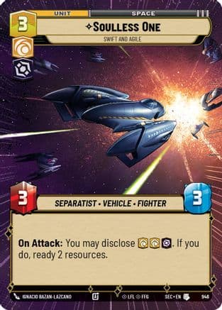 Soulless One - Swift and Agile (Hyperspace Foil) | Foil (946)  [Secrets of Power]