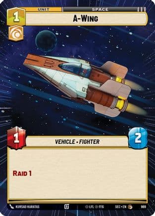 A-Wing (Hyperspace Foil) | Foil (969)  [Secrets of Power]