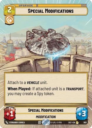 Special Modifications (Hyperspace Foil) | Foil (983)  [Secrets of Power]