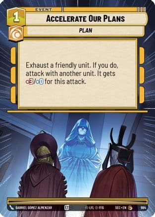 Accelerate Our Plans (Hyperspace Foil) | Foil (984)  [Secrets of Power]