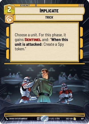 Implicate (Hyperspace Foil) | Foil (987)  [Secrets of Power]