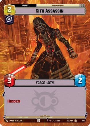 Sith Assassin (Hyperspace Foil) | Foil (994)  [Secrets of Power]