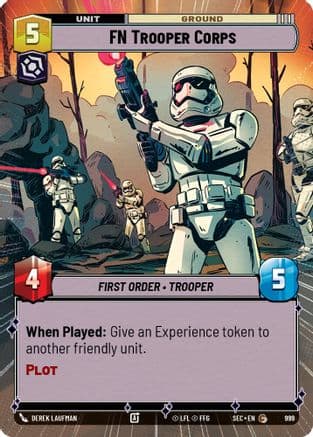 FN Trooper Corps (Hyperspace Foil) | Foil (999)  [Secrets of Power]