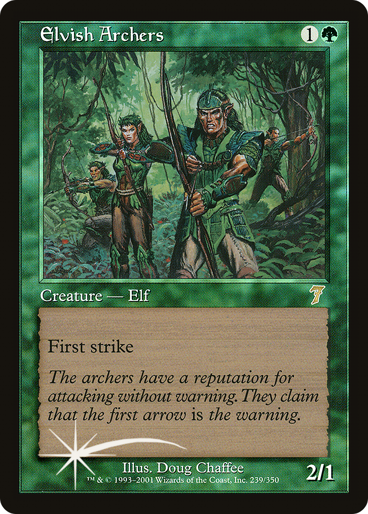 Elvish Archers [Seventh Edition] Foil