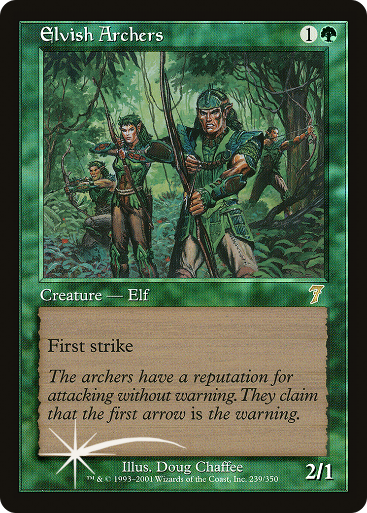 Elvish Archers [Seventh Edition] Foil