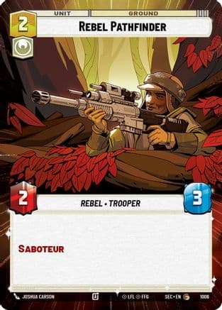Rebel Pathfinder (Hyperspace Foil) | Foil (1006)  [Secrets of Power]