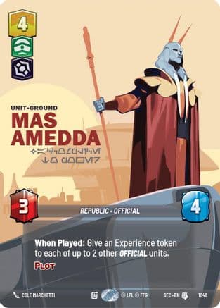 Mas Amedda - Accomplice to Power (Prestige) |  (1048)  [Secrets of Power]