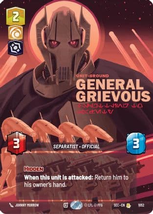 General Grievous - Scuttling to Safety (Prestige) |  (1052)  [Secrets of Power]