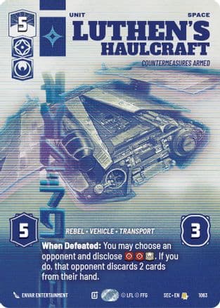 Luthen's Haulcraft - Countermeasures Armed (Prestige) |  (1063)  [Secrets of Power]