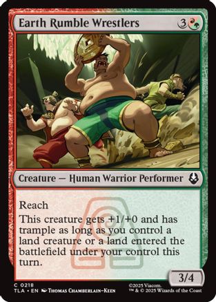 Earth Rumble Wrestlers |  Foil (218) [Avatar: The Last Airbender]