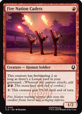 Fire Nation Cadets |  Foil (134) [Avatar: The Last Airbender]