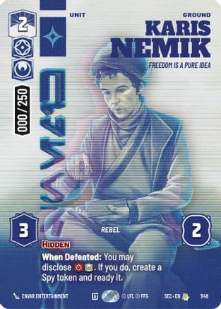 Karis Nemik - Freedom is a Pure Idea (Serialized) | Foil (1148)  [Secrets of Power]