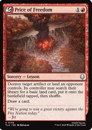 Price of Freedom |  Foil (149) [Avatar: The Last Airbender]