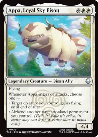 Appa, Loyal Sky Bison |  Foil (009) [Avatar: The Last Airbender]