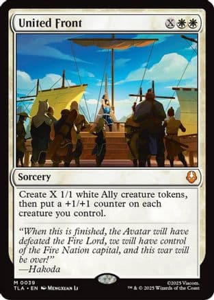 United Front |  Foil (039) [Avatar: The Last Airbender]