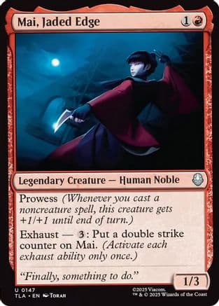 Mai, Jaded Edge |  (147) [Avatar: The Last Airbender]