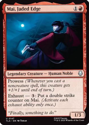 Mai, Jaded Edge |  (147) [Avatar: The Last Airbender]