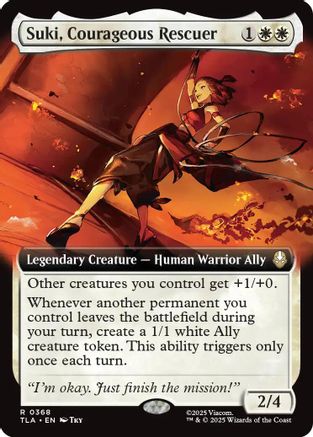 Suki, Courageous Rescuer (Extended Art) |  (368) [Avatar: The Last Airbender]