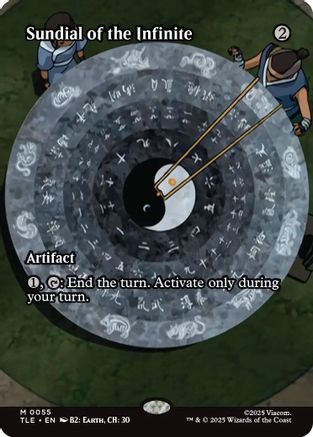 Sundial of the Infinite (Borderless) |  (055) [Avatar: The Last Airbender: Eternal-Legal]