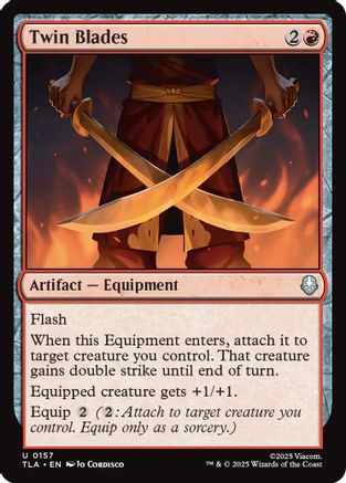 Twin Blades |  Foil (157) [Avatar: The Last Airbender]