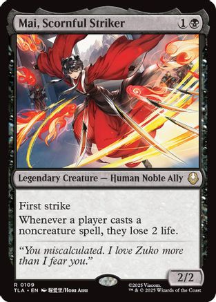 Mai, Scornful Striker |  (109) [Avatar: The Last Airbender]