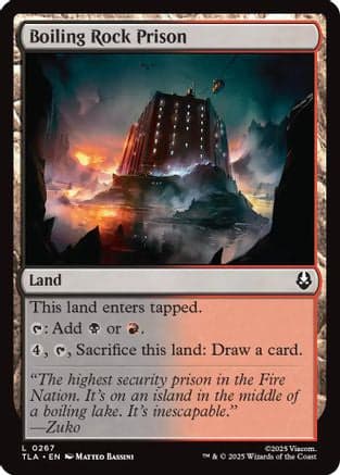 Boiling Rock Prison |  Foil (267) [Avatar: The Last Airbender]