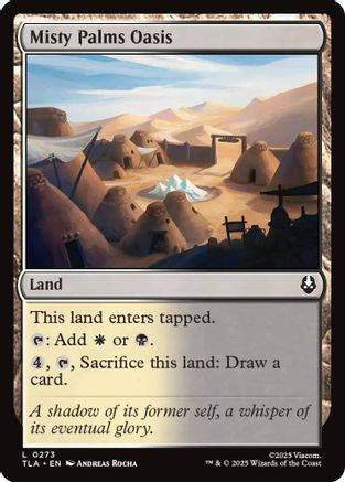 Misty Palms Oasis |  Foil (273) [Avatar: The Last Airbender]