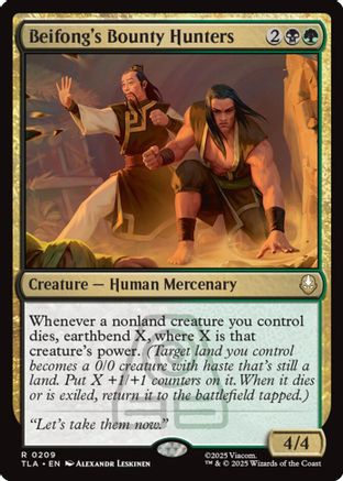 Beifong's Bounty Hunters |  Foil (209) [Avatar: The Last Airbender]