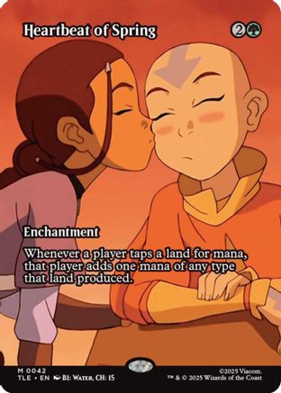 Heartbeat of Spring (Borderless) |  Foil (042) [Avatar: The Last Airbender: Eternal-Legal]
