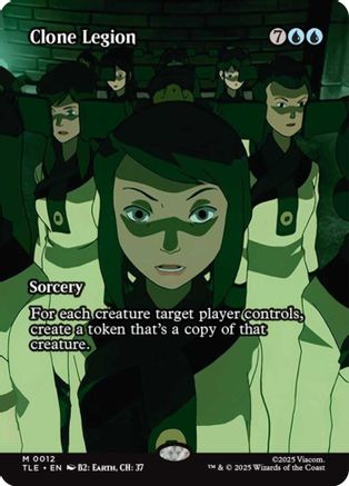 Clone Legion (Borderless) |  Foil (012) [Avatar: The Last Airbender: Eternal-Legal]