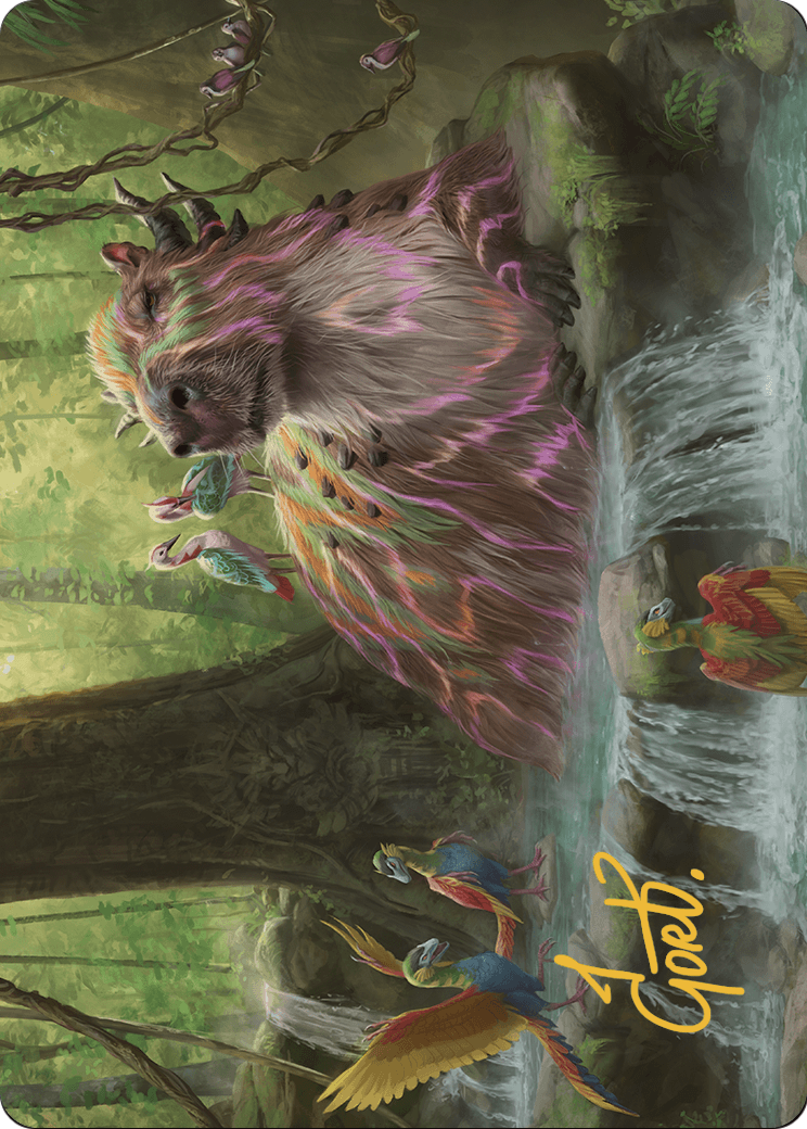 Basking Capybara // Basking Capybara (ALCI-022) - The Lost Caverns of Ixalan Art Series (Borderless)