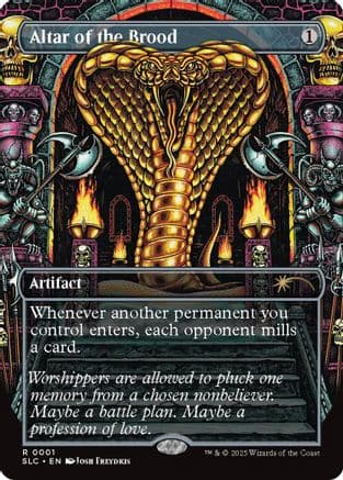 Altar of the Brood |  (001) [Secret Lair Countdown Kit]