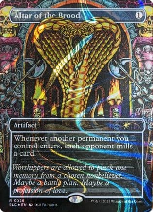 Altar of the Brood (Halo Foil) |  Foil (028) [Secret Lair Countdown Kit]