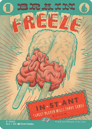 Brain Freeze |  (002) [Secret Lair Countdown Kit]