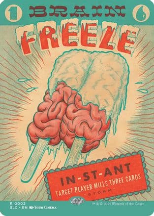 Brain Freeze |  Foil (002) [Secret Lair Countdown Kit]