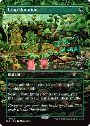 Crop Rotation |  Foil (003) [Secret Lair Countdown Kit]