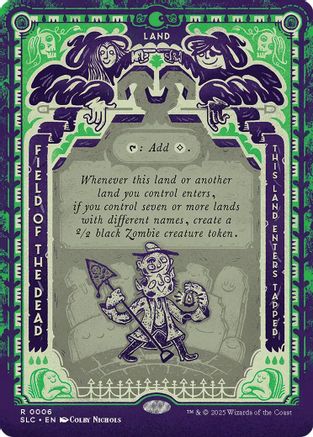Field of the Dead |  Foil (006) [Secret Lair Countdown Kit]