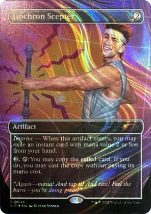 Isochron Scepter (Halo Foil) |  Foil (036) [Secret Lair Countdown Kit]