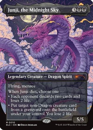 Junji, the Midnight Sky |  Foil (010) [Secret Lair Countdown Kit]