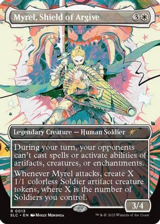 Myrel, Shield of Argive |  Foil (013) [Secret Lair Countdown Kit]