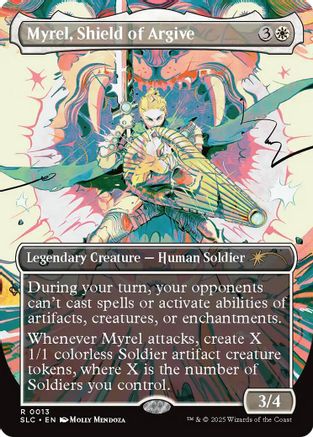 Myrel, Shield of Argive |  (013) [Secret Lair Countdown Kit]