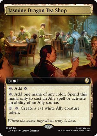 Jasmine Dragon Tea Shop (Extended Art) |  Foil (390) [Avatar: The Last Airbender]