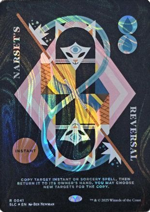 Narset's Reversal (Halo Foil) |  Foil (041) [Secret Lair Countdown Kit]